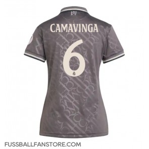 Real Madrid Eduardo Camavinga #6 Replik 3rd trikot Damen 2024-25 Kurzarm